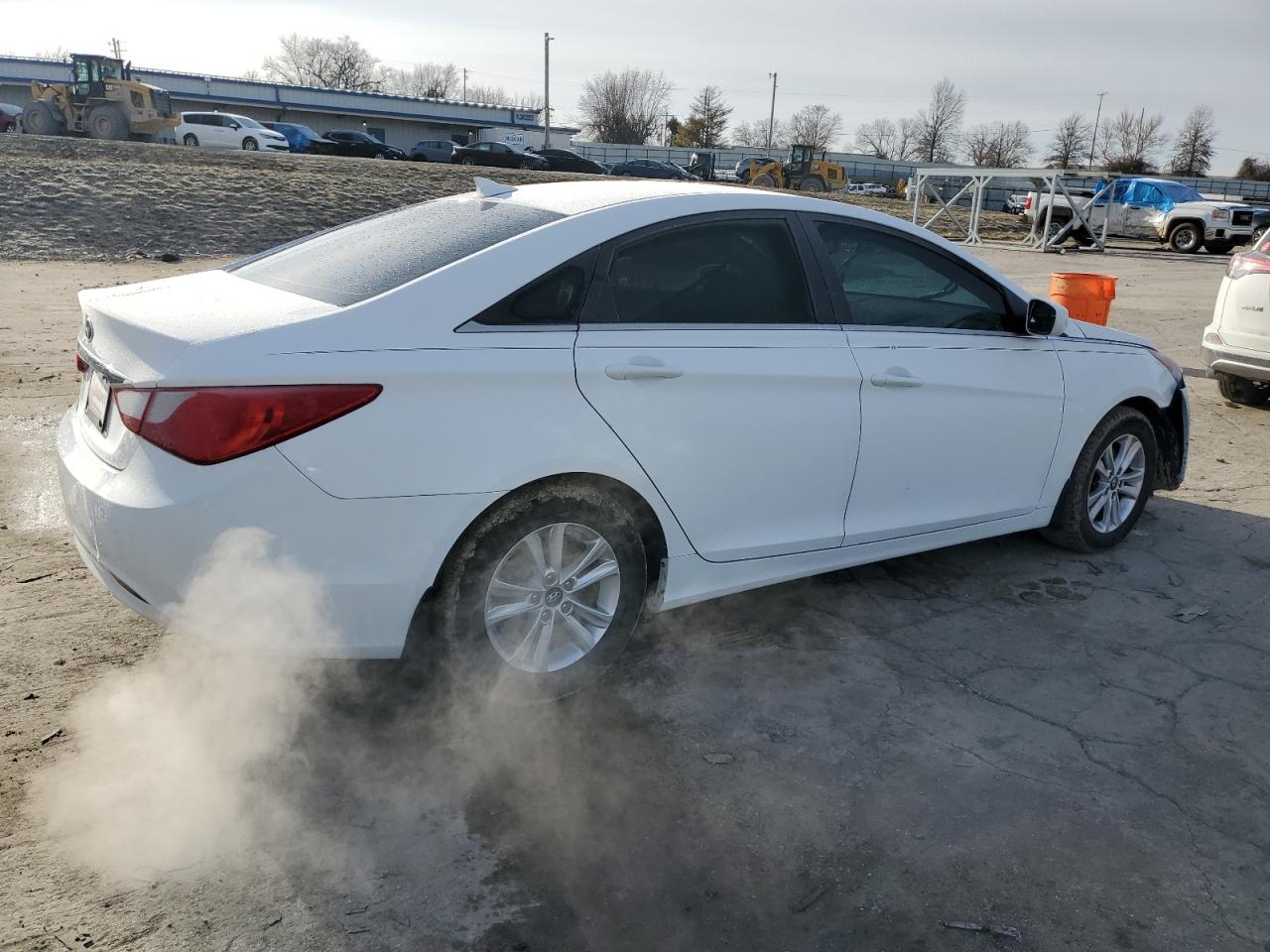 2013 Hyundai Sonata VIN 5NPEB4AC0DH741533 Copart auction photo, front end damage thumbnail 3