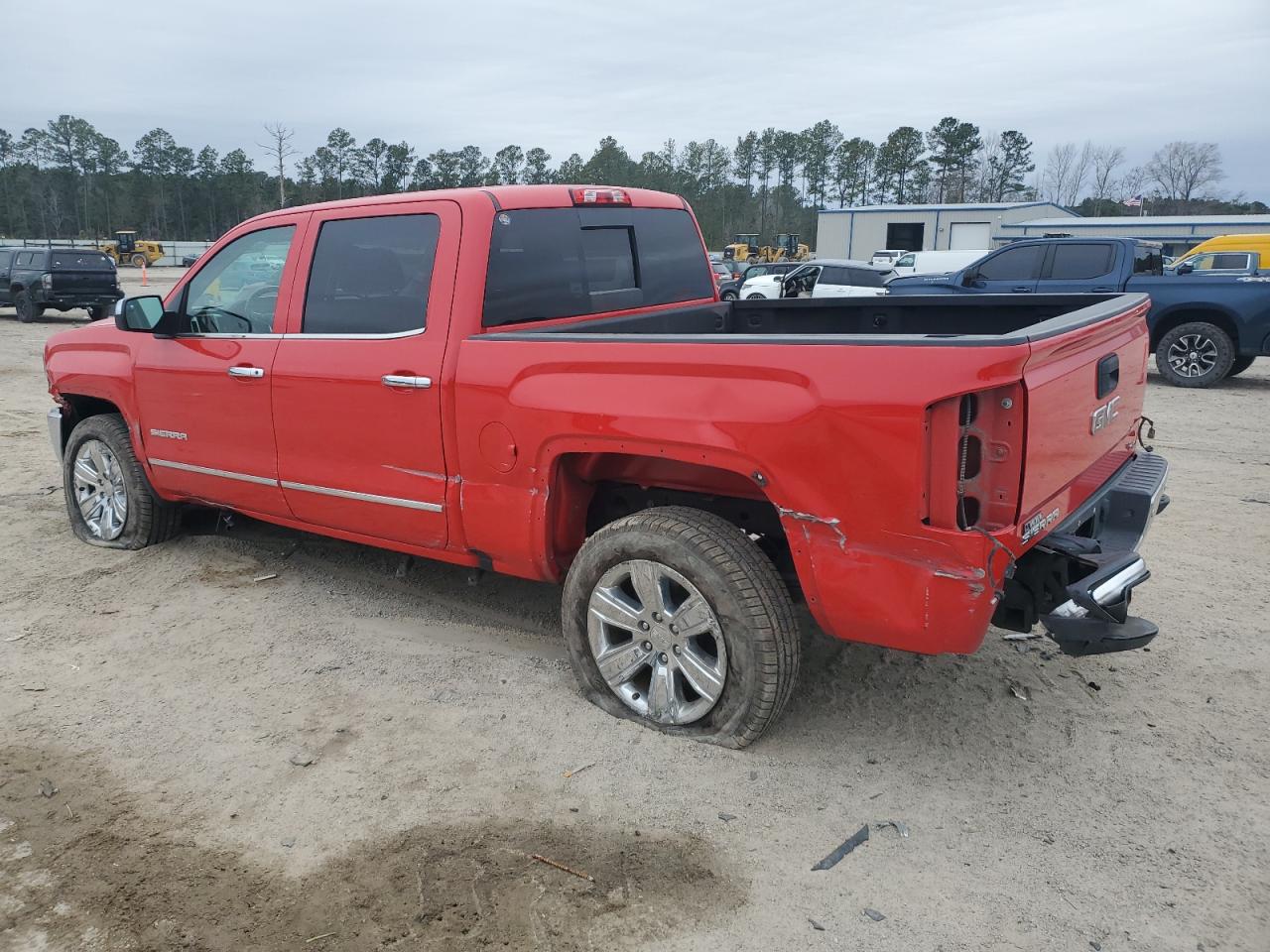 2018 GMC Sierra VIN 3GTP1NEC3JG429724 Copart auction photo, front end / rear end damage thumbnail 2