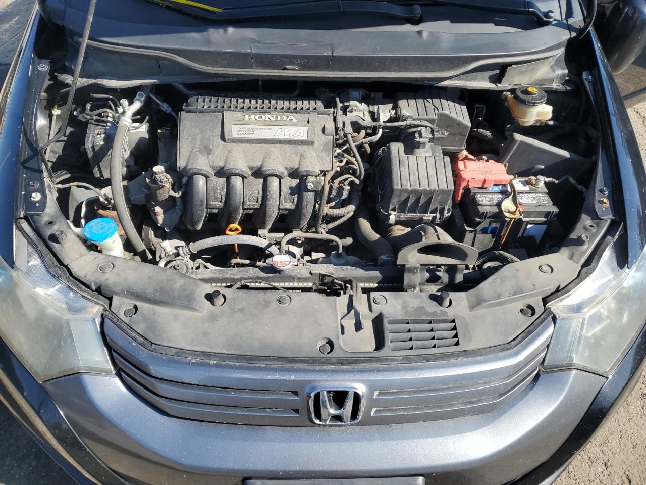 2010 Honda Insight VIN JHMZE2H50AS041091 Copart auction photo, side damage thumbnail 11