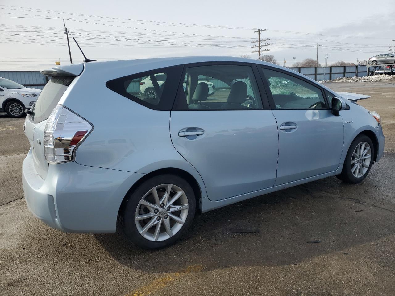 2013 Toyota Prius VIN JTDZN3EU2D3234571 Copart auction photo, front end damage thumbnail 3