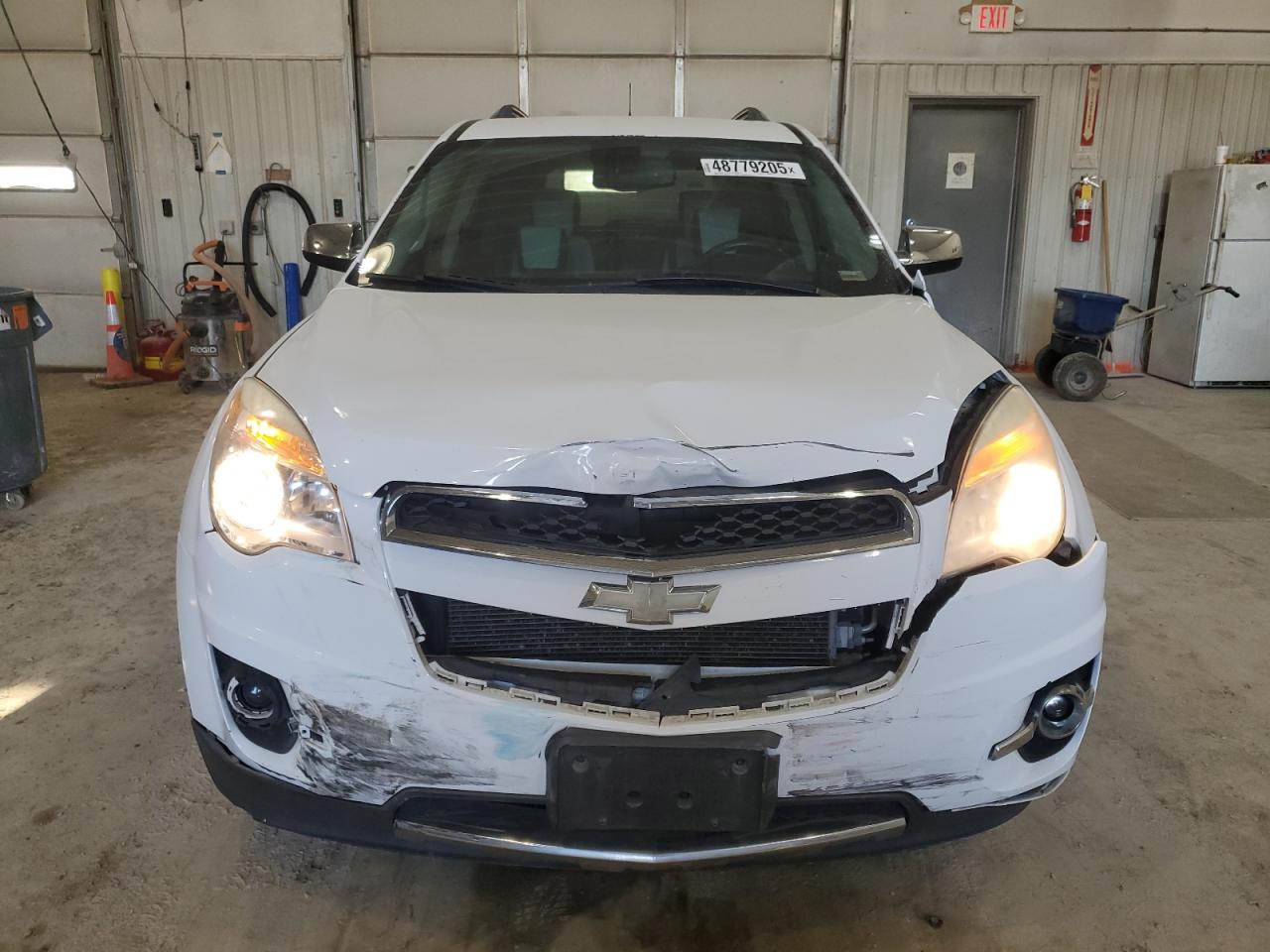2010 Chevrolet Equinox VIN 2CNFLNEY1A6275183 Copart auction photo, front end / side damage thumbnail 5