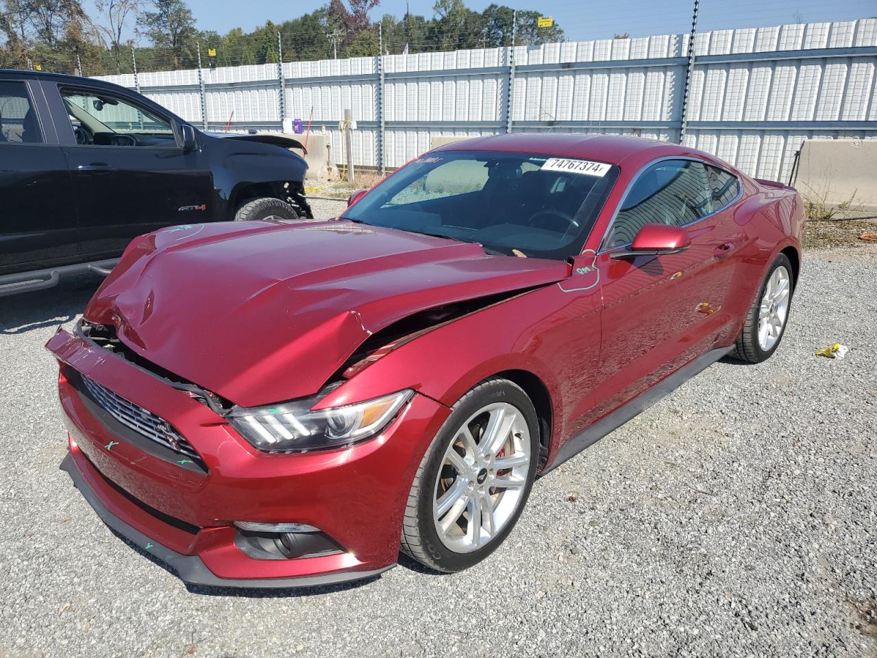 2017 Ford Mustang VIN 1FA6P8TH9H5311906