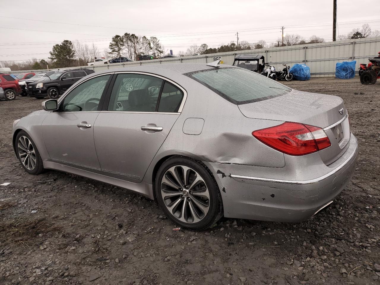 2012 Hyundai Genesis VIN KMHGC4DH0CU192428 Copart auction photo, minor dent/scratches damage thumbnail 2