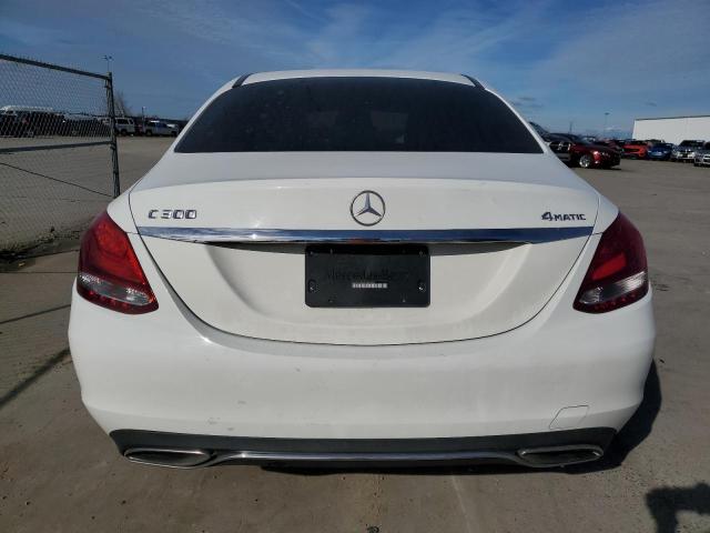 2015 Mercedes-Benz C-klasse VIN 55SWF4KBXFU021879 Copart auction photo, vandalism damage thumbnail 6