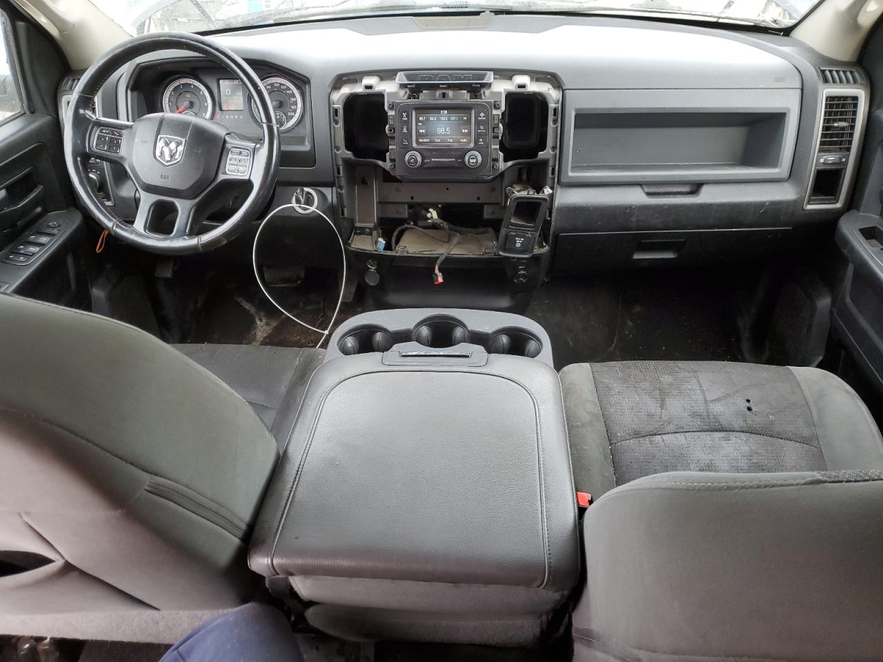 2020 RAM 1500 VIN 1C6RR7FG4LS117235 Copart auction photo, front end / mechanical damage thumbnail 8