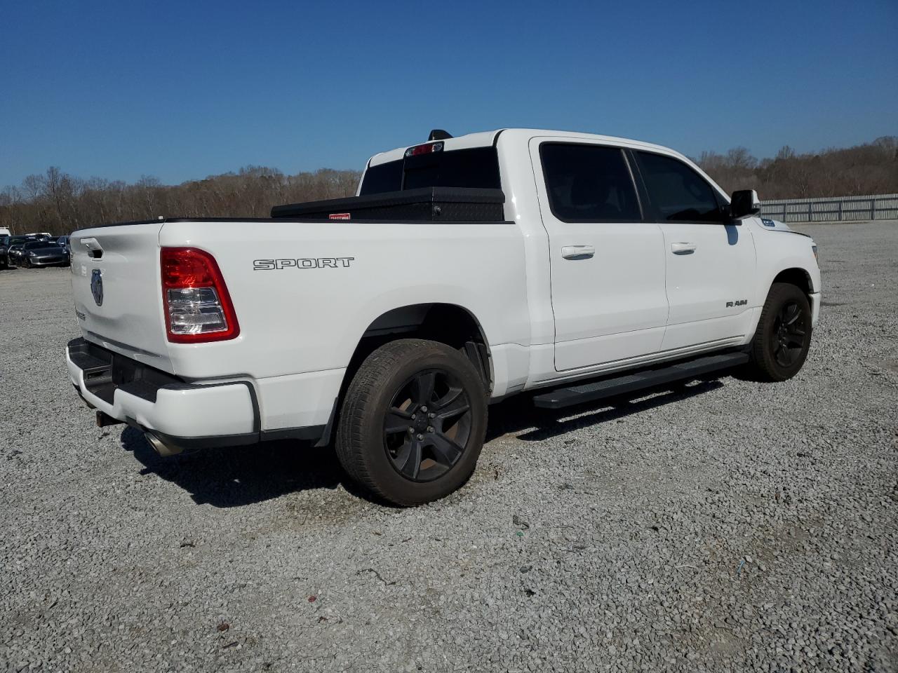 2020 RAM 1500 VIN 1C6RREFT1LN209001 Copart auction photo, rear end damage thumbnail 3