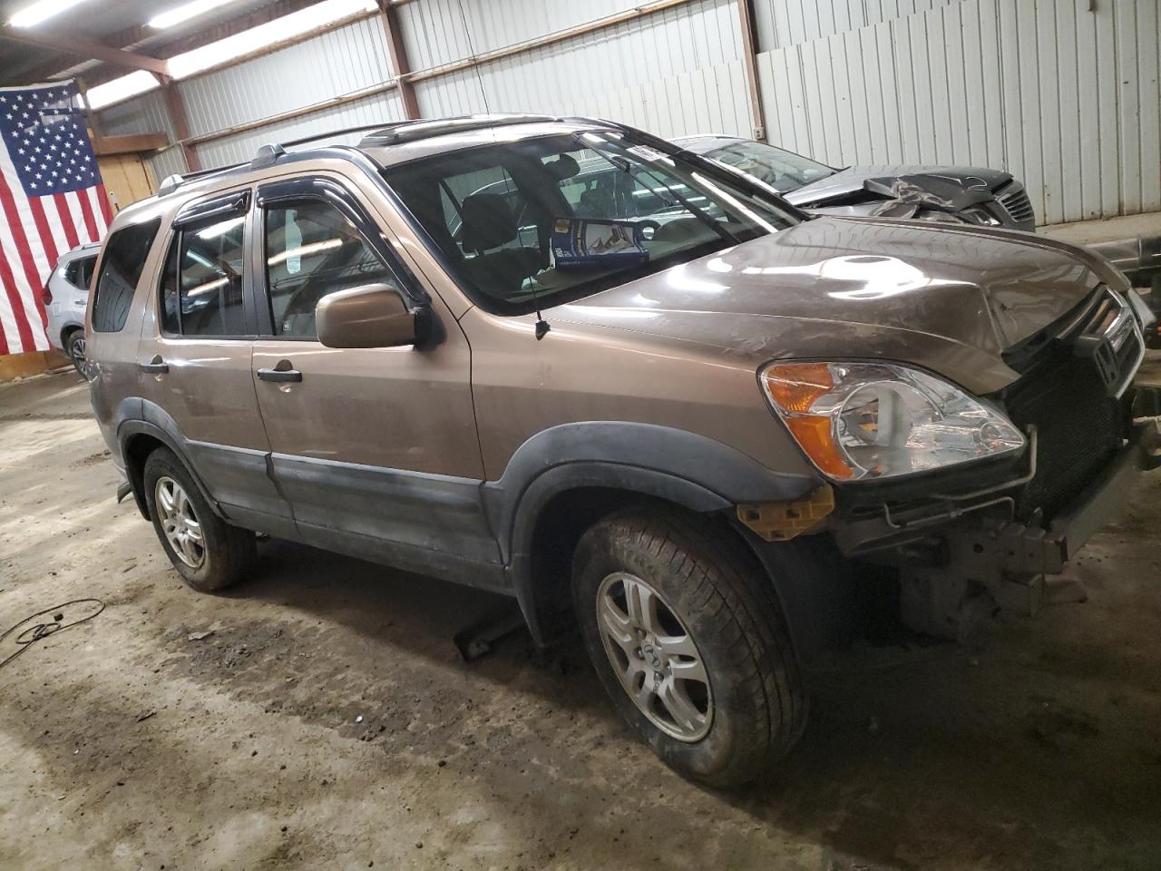 2002 Honda CR-V VIN JHLRD78832C071082 Copart auction photo, front end damage thumbnail 4