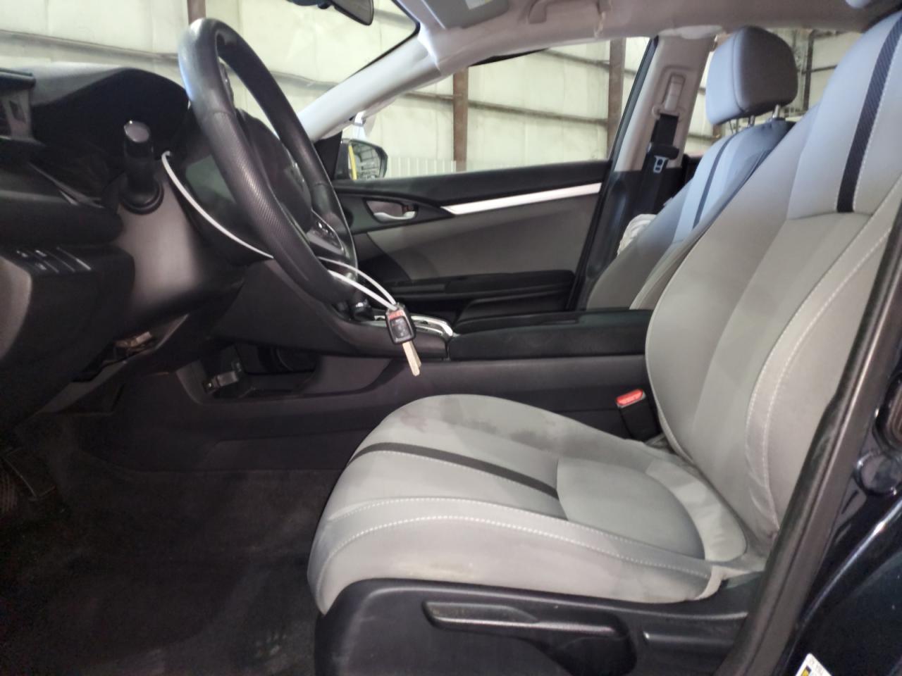 2019 Honda Civic VIN 2HGFC2F62KH583292 Copart auction photo, side damage thumbnail 7