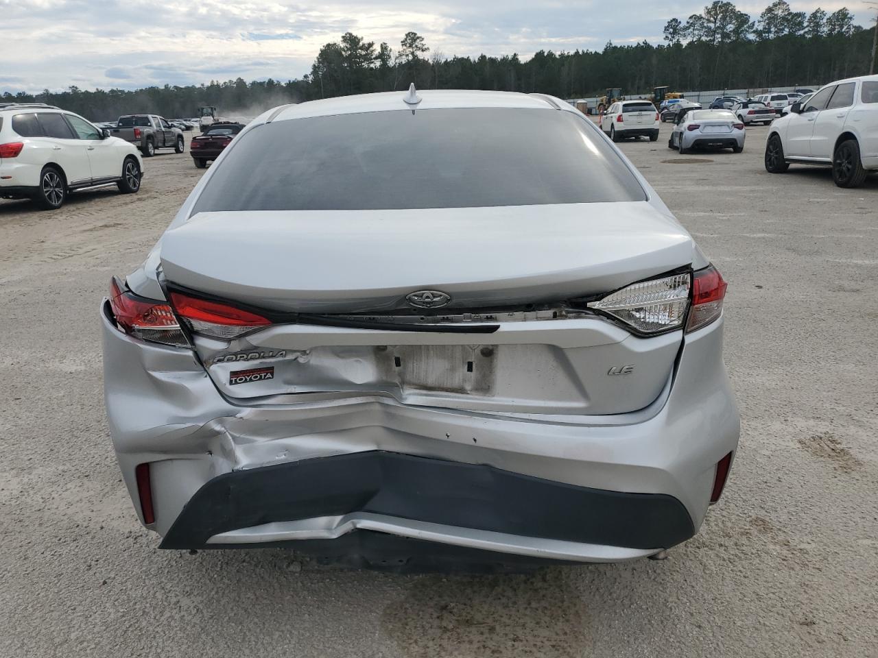 2021 Toyota Corolla VIN 5YFEPMAE0MP172656 Copart auction photo, rear end damage thumbnail 6