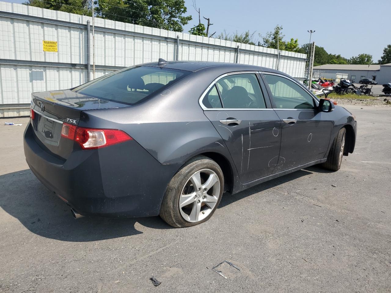 2013 Acura TSX VIN JH4CU2F45DC002238 Copart auction photo, side damage thumbnail 3