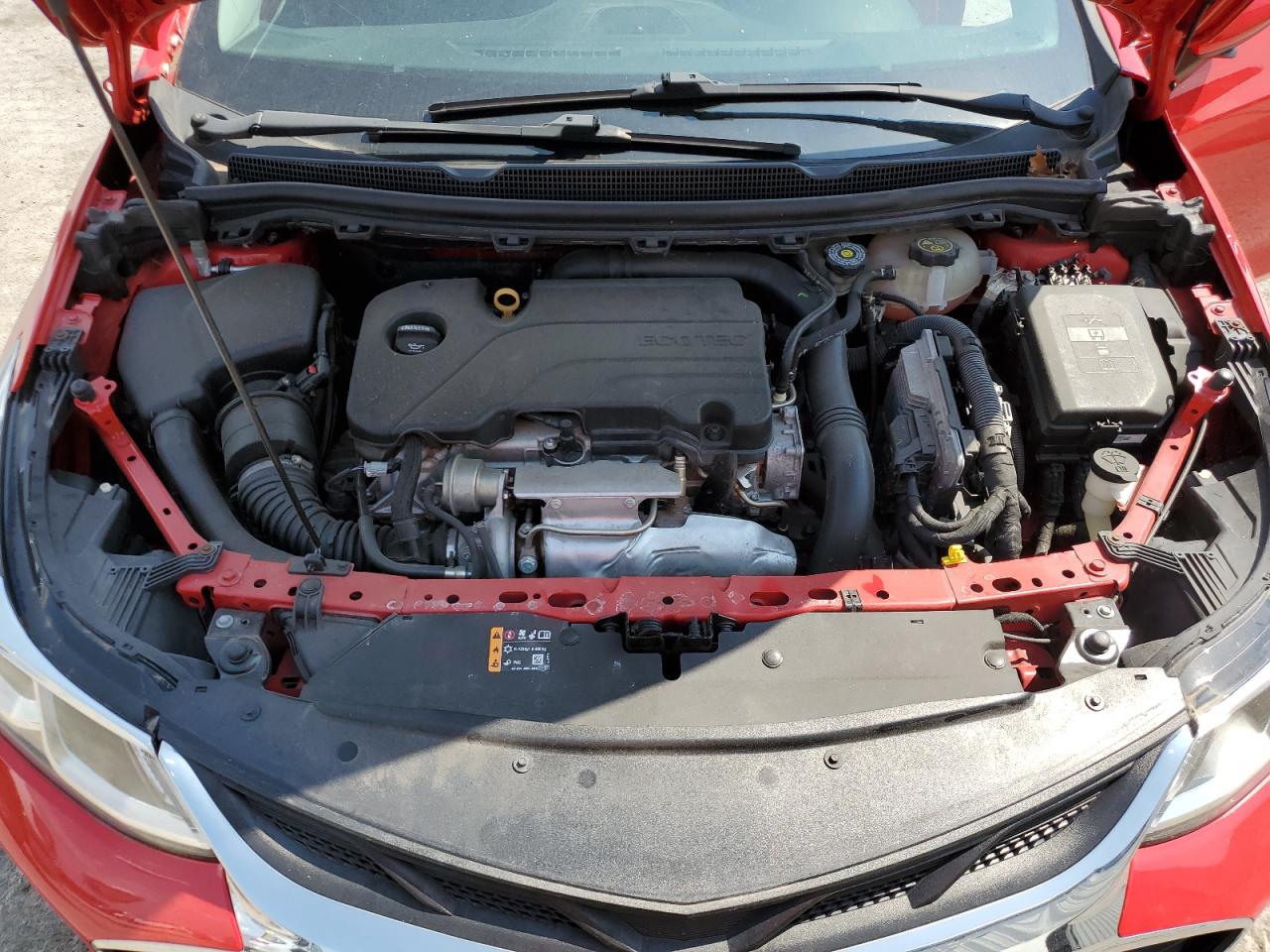2019 Chevrolet Cruze VIN 1G1BC5SM0K7141571 Copart auction photo, all over damage thumbnail 11