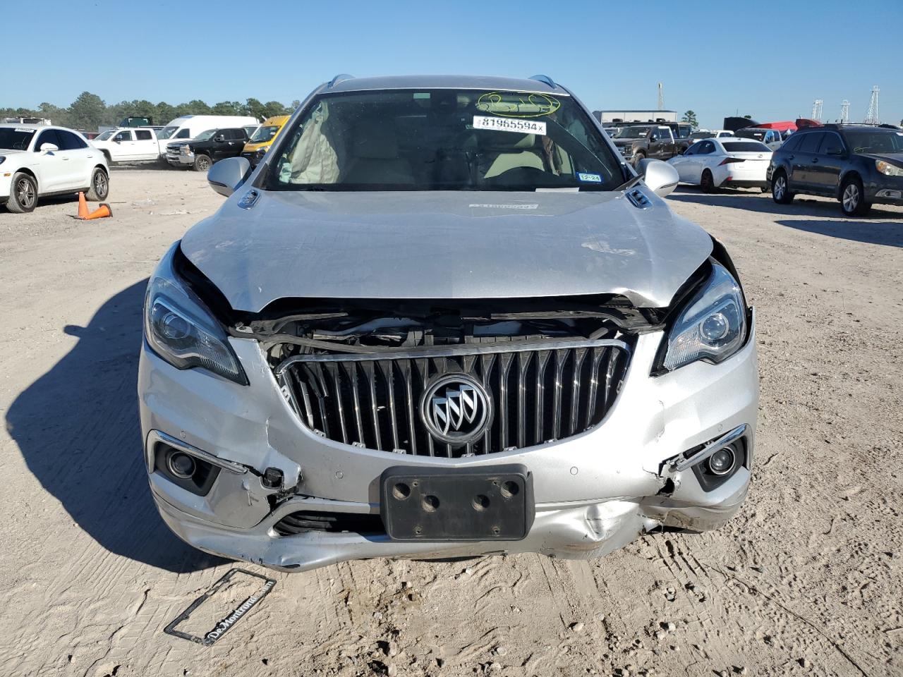 2016 Buick Envision VIN LRBFXFSX2GD198908 Copart auction photo, front end damage thumbnail 5