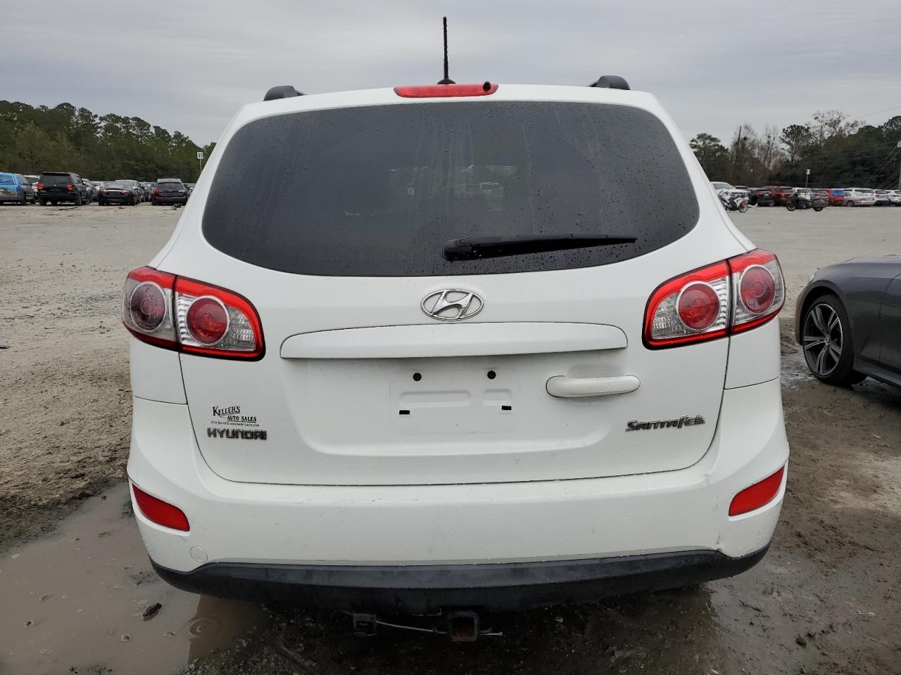 2010 Hyundai Santa Fe VIN 5NMSG3AB6AH396426 Copart auction photo, front end / side damage thumbnail 6