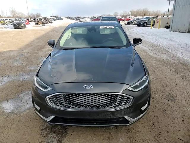 2019 Ford Fusion VIN 3FA6P0D94KR261090 Copart auction photo, all over damage thumbnail 13