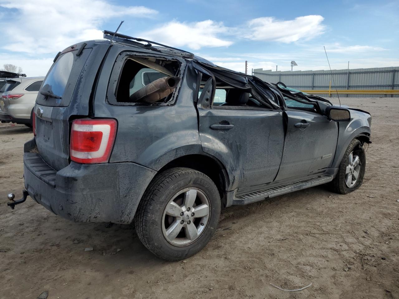 2008 Ford Escape VIN 1FMCU04188KD15158 Copart auction photo, all over damage thumbnail 3