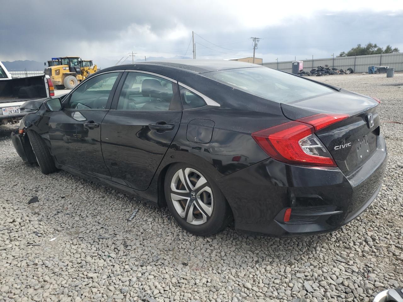 2017 Honda Civic VIN 2HGFC2F54HH563383 Copart auction photo, all over damage thumbnail 2