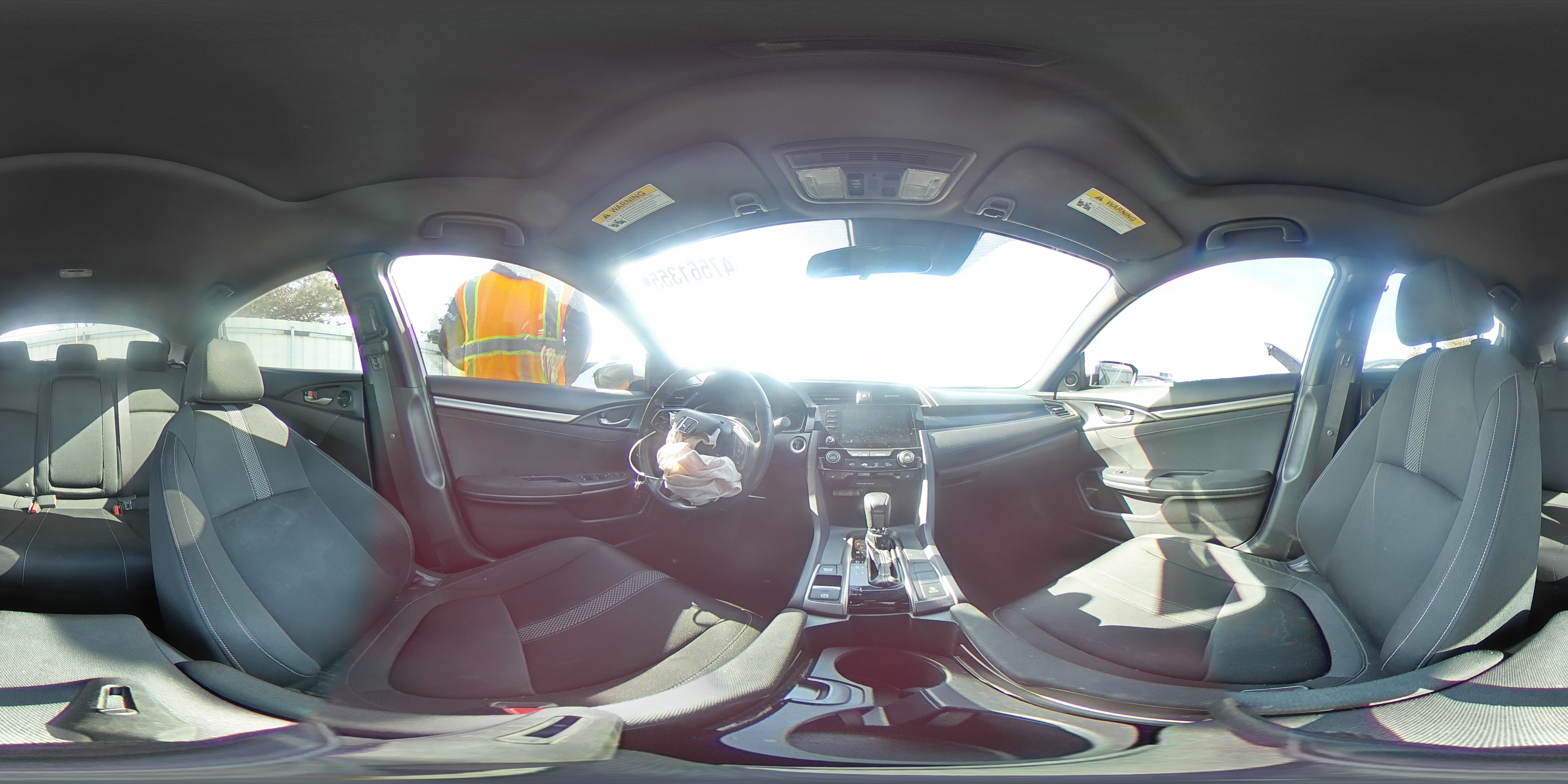 2021 Honda Civic VIN SHHFK7H69MU231247 Copart auction photo, front end damage thumbnail 12