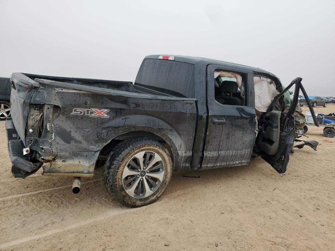 2019 Ford F-150 VIN 1FTEW1C56KKF16534 Copart auction photo, all over / undercarriage damage thumbnail 3