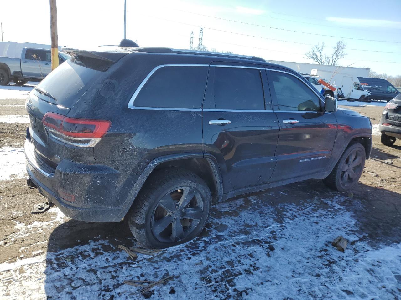 2015 Jeep Grand Cherokee VIN 1C4RJFCG1FC847519 Copart auction photo, front end damage thumbnail 3