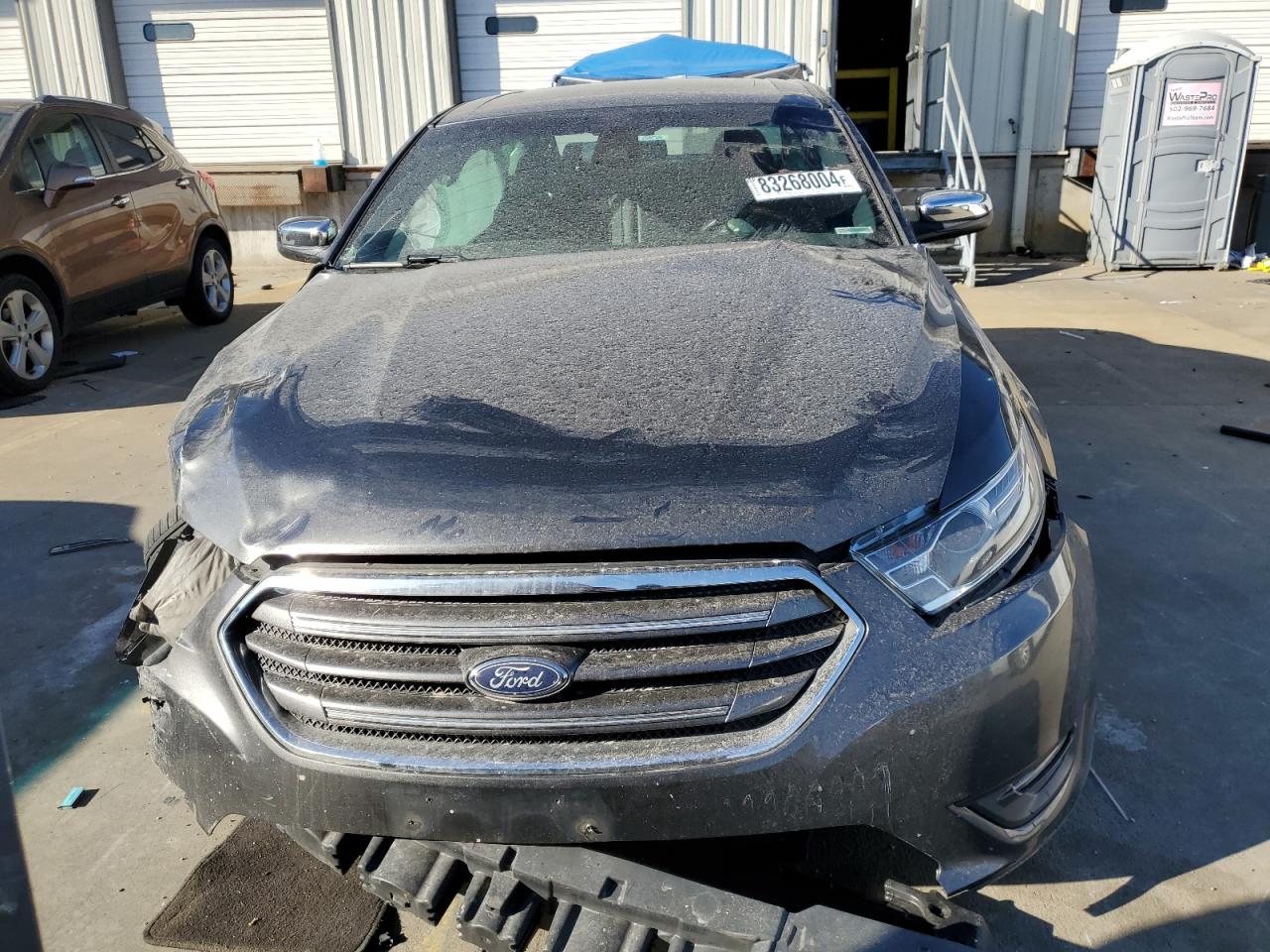 2018 Ford Taurus VIN 1FAHP2F80JG128504 Copart auction photo, front end / side damage thumbnail 5