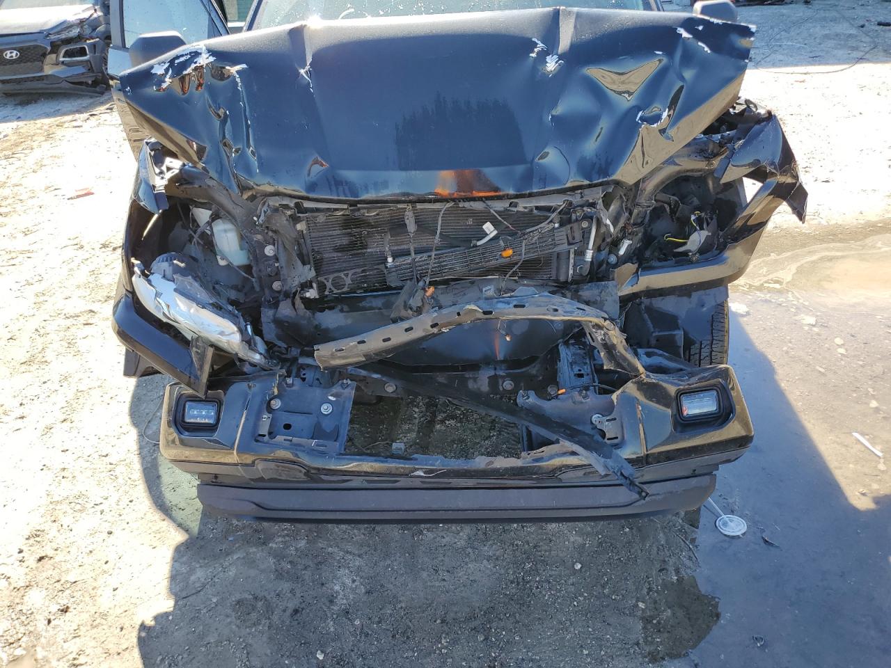 2016 Ford F-150 VIN 1FTEX1C88GFA20240 Copart auction photo, front end damage thumbnail 11