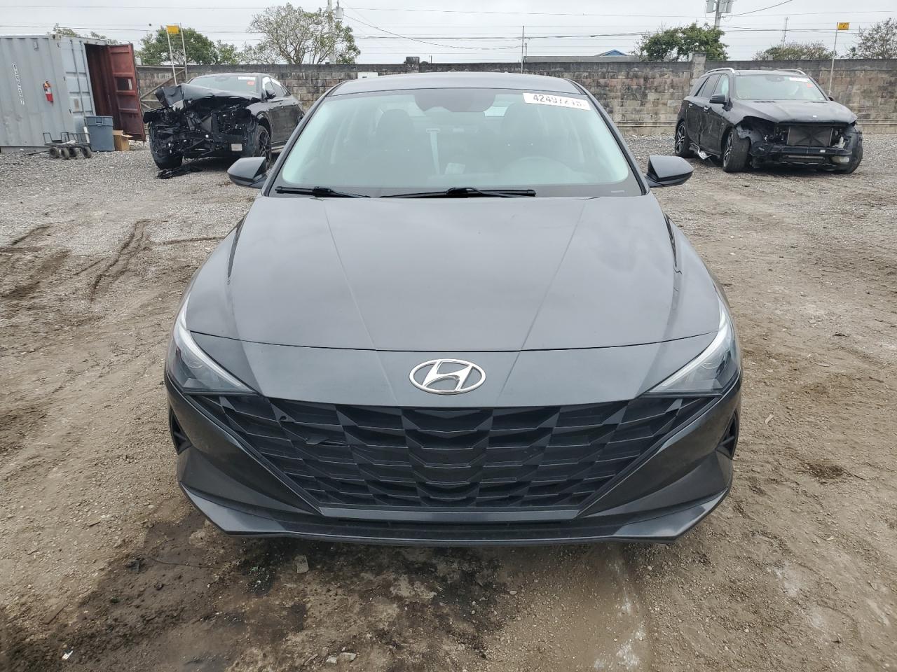 2021 Hyundai Elantra VIN 5NPLM4AG7MH024034 Copart auction photo, rear end damage thumbnail 5