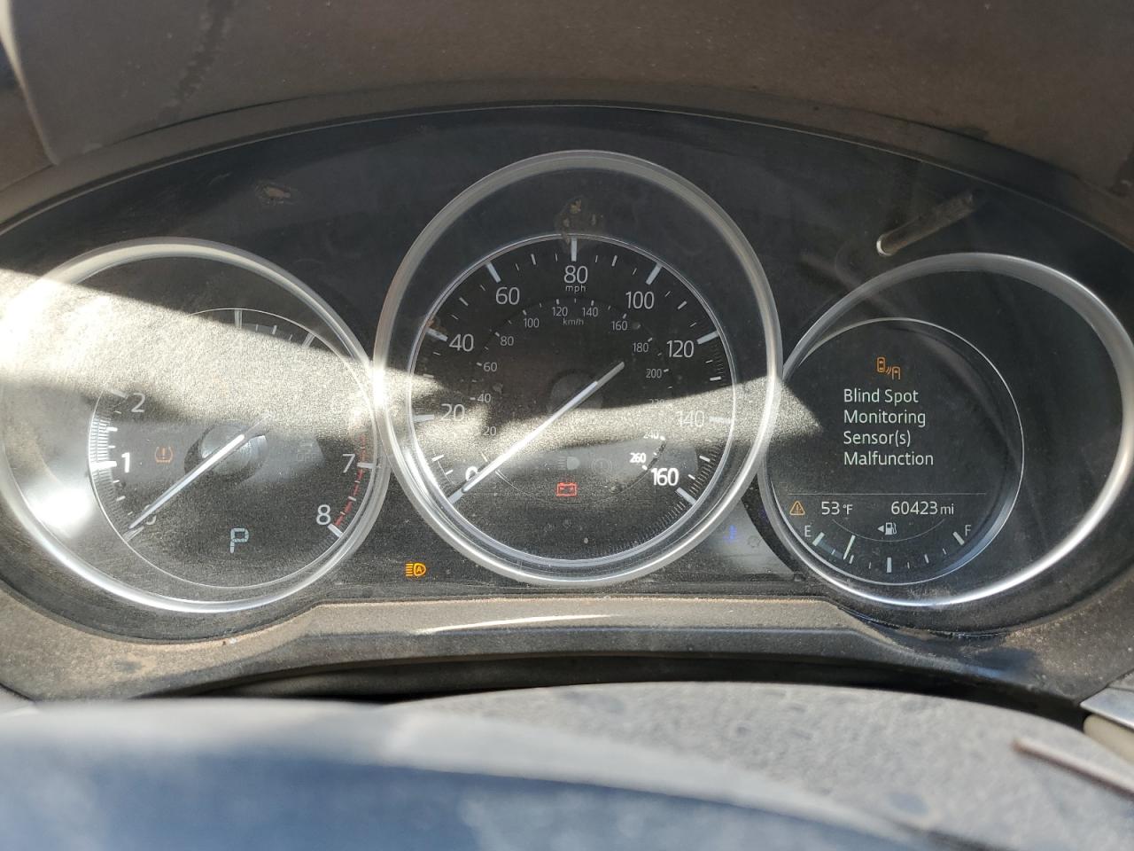 2020 Mazda 6 VIN JM1GL1VM5L1524377 Copart auction photo, all over damage thumbnail 9