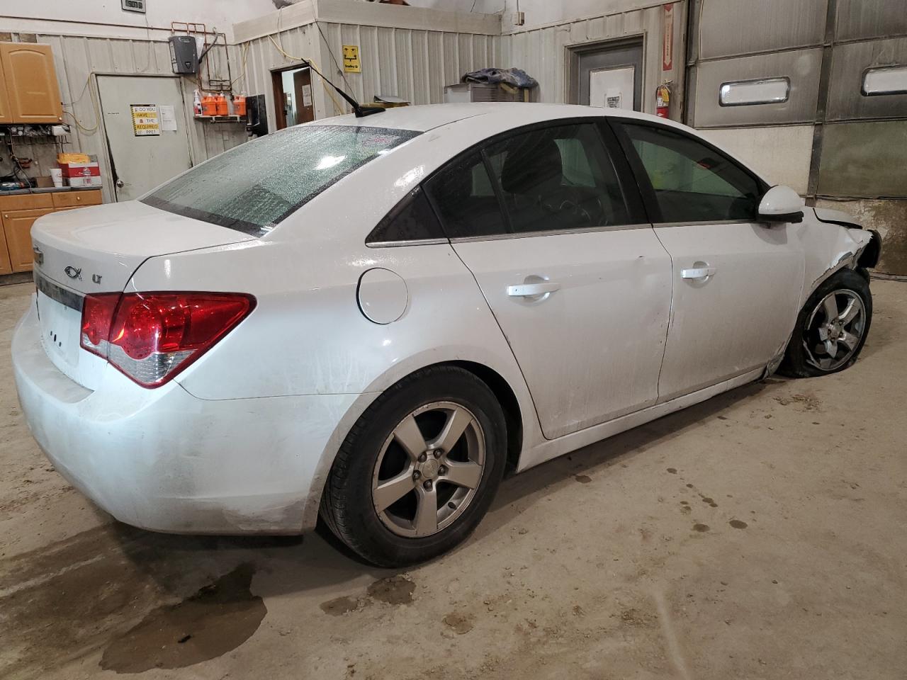 2013 Chevrolet Cruze VIN 1G1PC5SB1D7214597 Copart auction photo, side / front end damage thumbnail 3