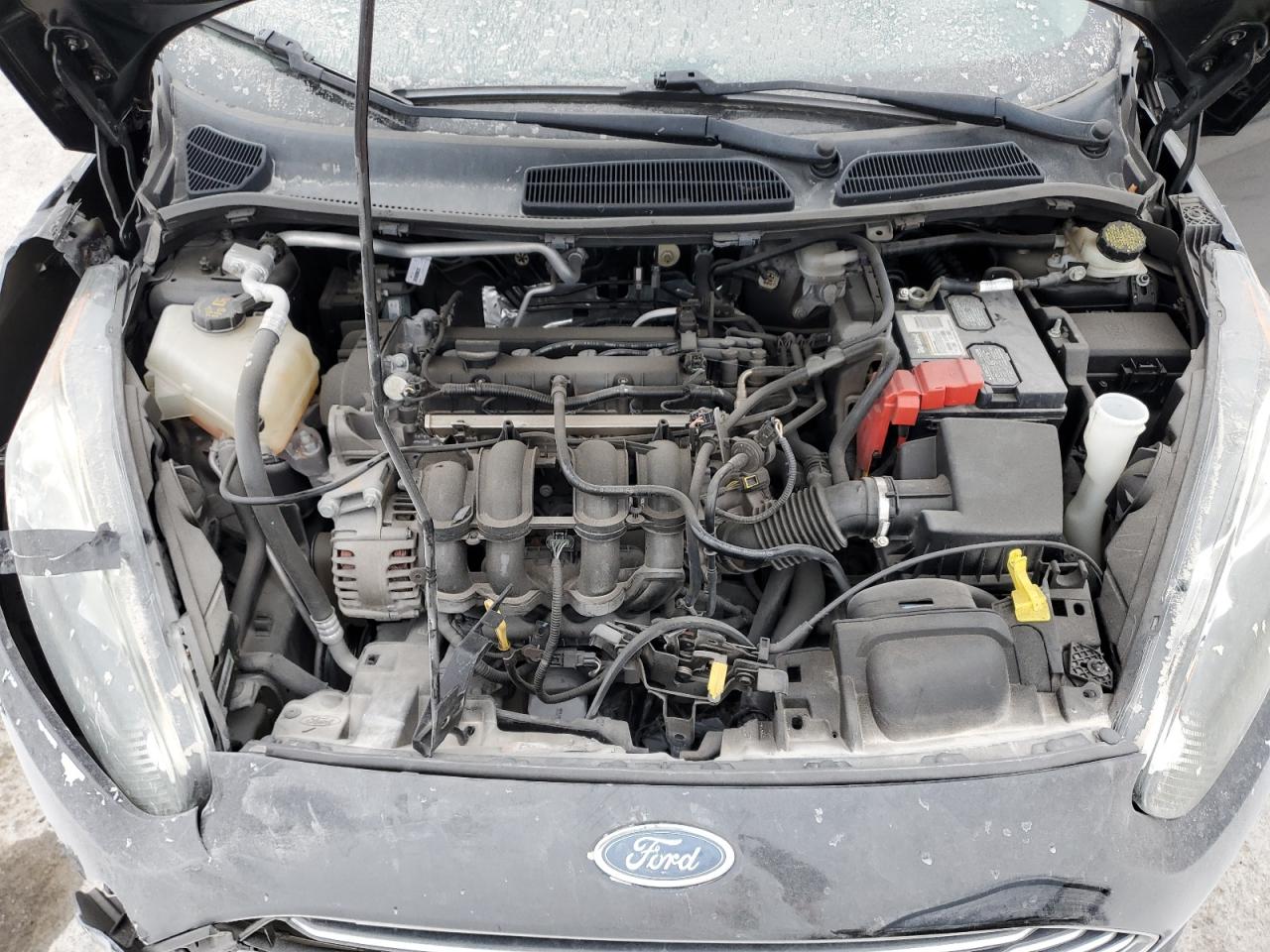 2019 Ford Fiesta VIN 3FADP4BJ5KM141856 Copart auction photo, front end damage thumbnail 11