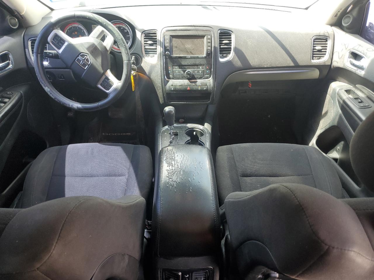 2013 Dodge Durango VIN 1C4RDHAG3DC663282 Copart auction photo, front end / side damage thumbnail 8