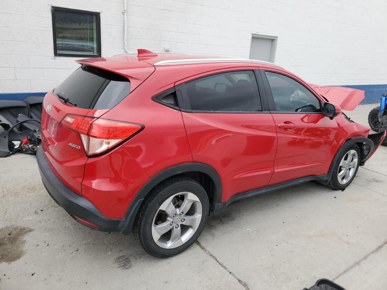 2017 Honda HR-V VIN 3CZRU6H79HM724529 Copart auction photo, front end damage thumbnail 3