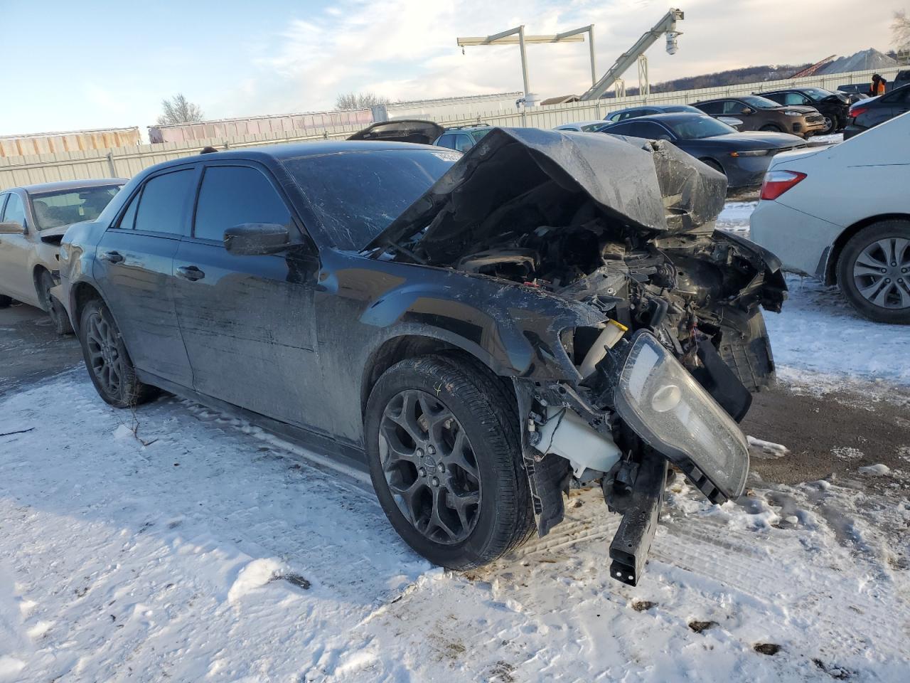 2016 Chrysler 300 VIN 2C3CCAGG1GH321214 Copart auction photo, front end damage thumbnail 4