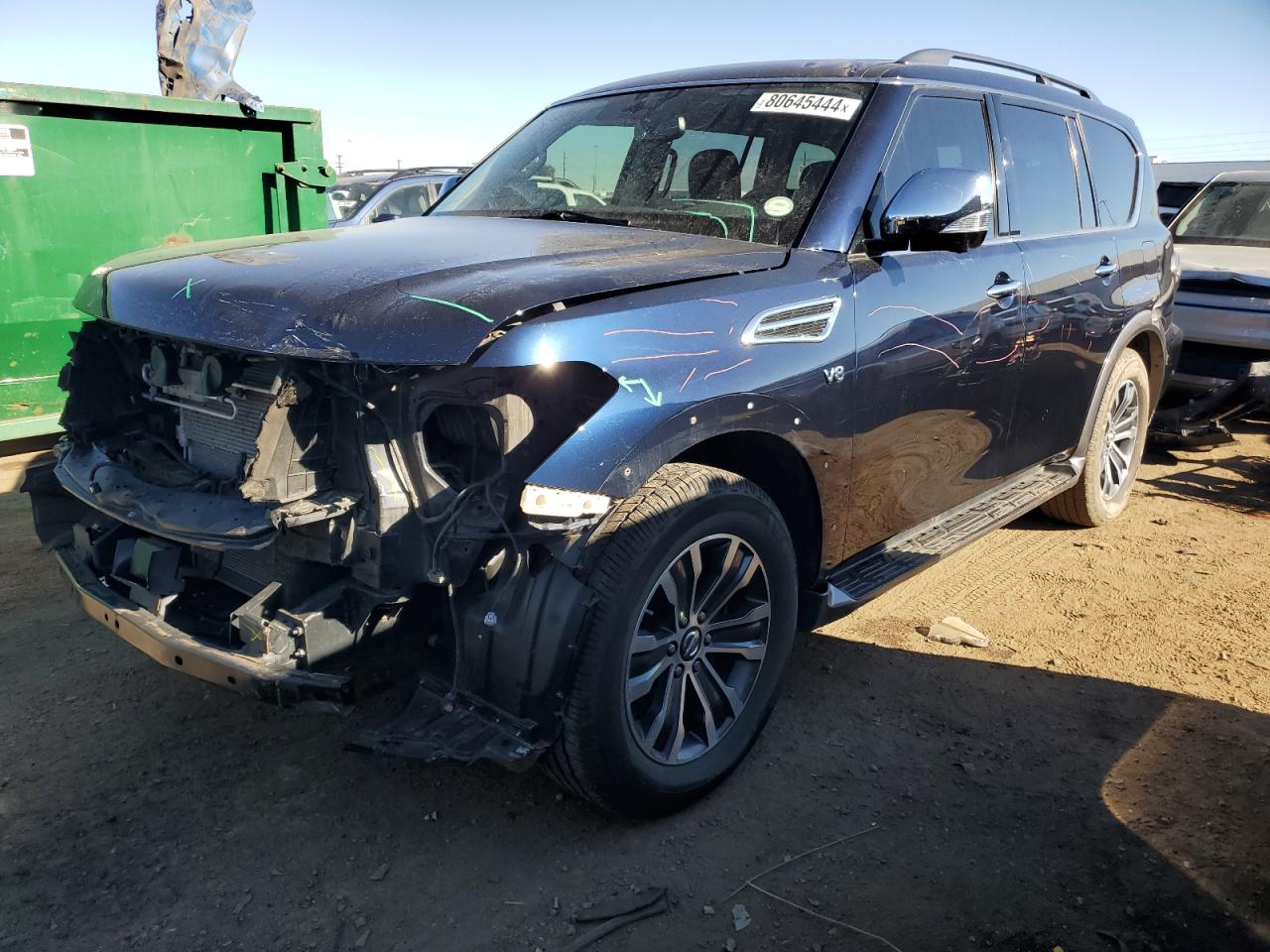 2019 Nissan Armada VIN JN8AY2NCXK9581912