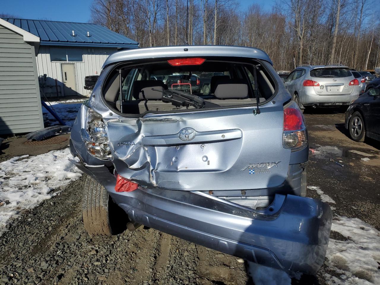 2008 Toyota Corolla VIN 2T1KR32E98C699929 Copart auction photo, rear end / side damage thumbnail 6