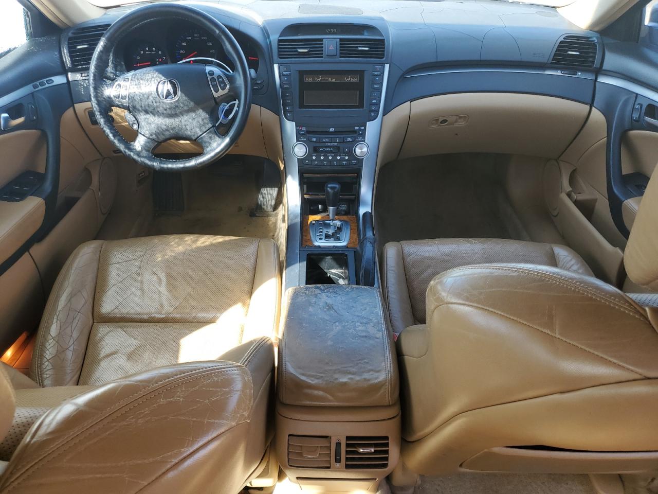 2004 Acura TL VIN 19UUA66214A001833 Copart auction photo, side damage thumbnail 8
