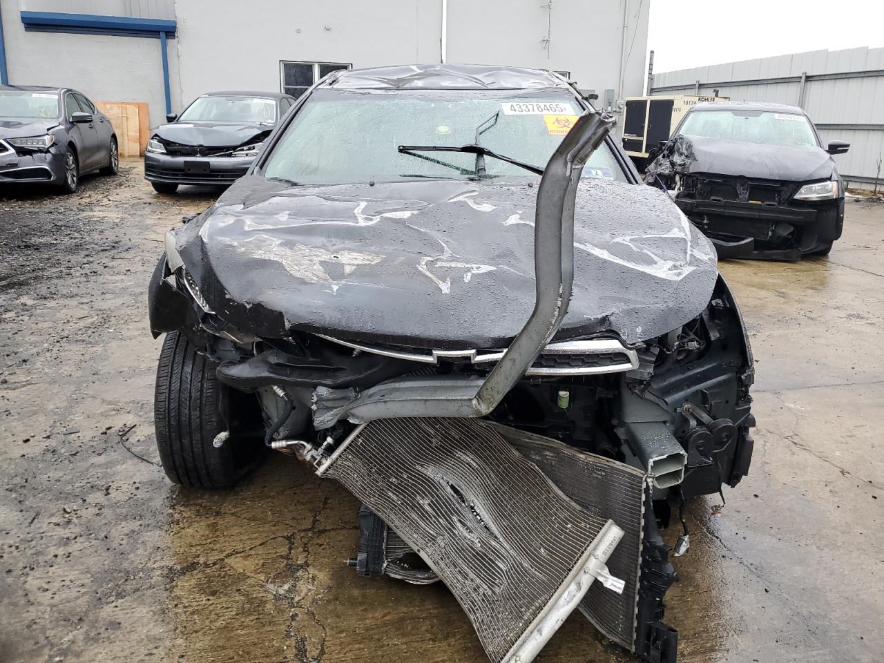 2014 Chevrolet Cruze VIN 1G1PA5SG9E7422004 Copart auction photo, rollover / front end damage thumbnail 5