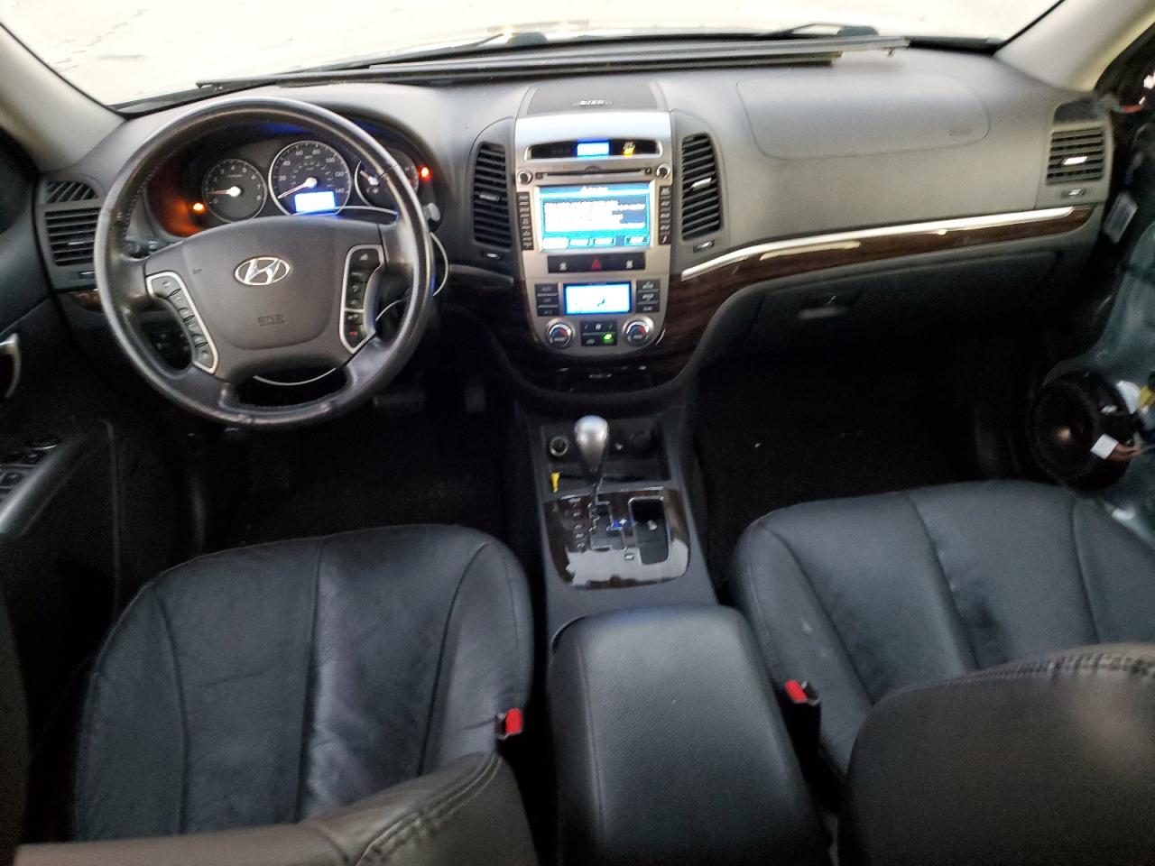 2012 Hyundai Santa Fe VIN 5XYZK4AGXCG145498 Copart auction photo, front end / rear end damage thumbnail 8