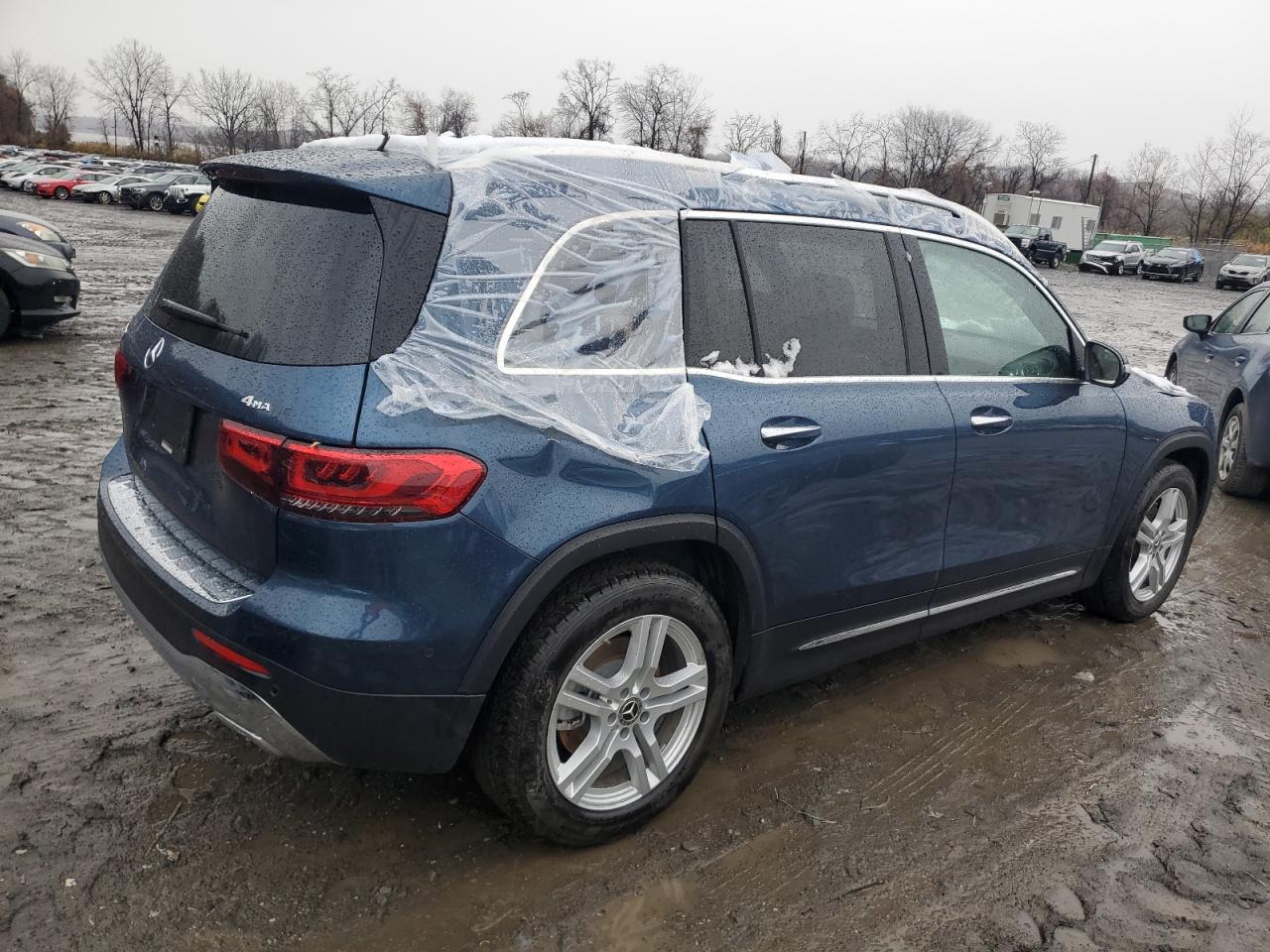 2023 Mercedes-Benz GLB VIN W1N4M4HB6PW333595 Copart auction photo, all over damage thumbnail 3