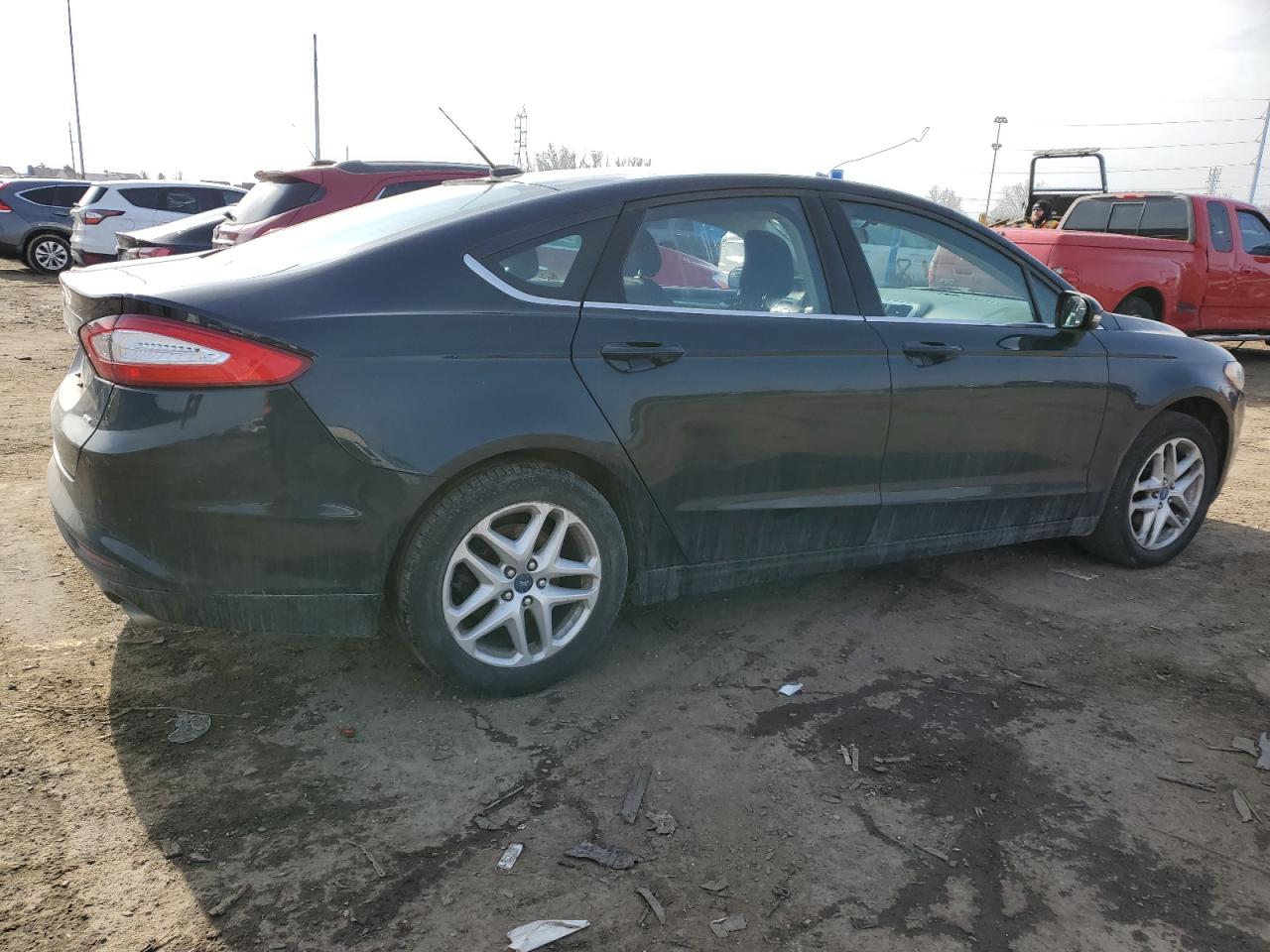 2014 Ford Fusion VIN 3FA6P0H74ER336187 Copart auction photo, all over damage thumbnail 3