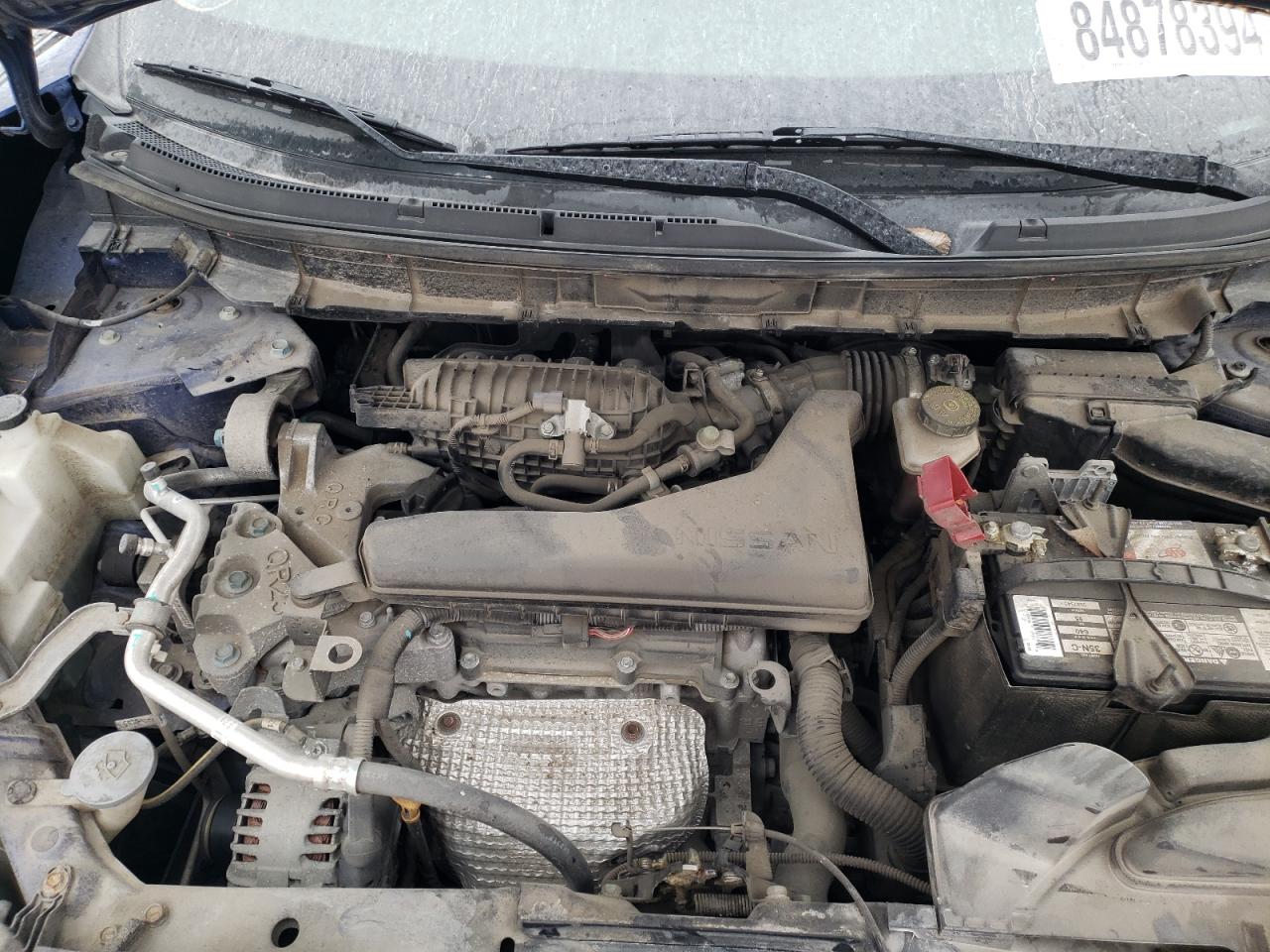 2017 Nissan Rogue VIN KNMAT2MV7HP578354 Copart auction photo, front end / rear end damage thumbnail 12
