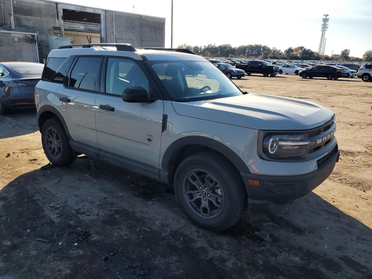 2023 Ford Bronco VIN 3FMCR9B6XPRD50606 Copart auction photo, water/flood / stripped damage thumbnail 4