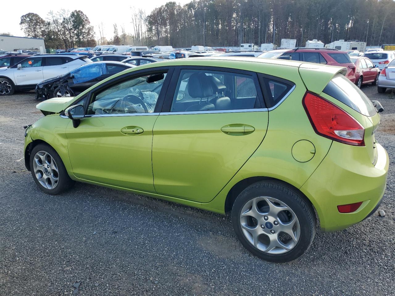 2013 Ford Fiesta VIN 3FADP4FJ5DM146424 Copart auction photo, front end damage thumbnail 2