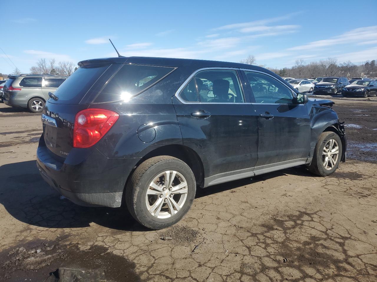 2014 Chevrolet Equinox VIN 2GNFLEEK1E6297813 Copart auction photo, front end damage thumbnail 3
