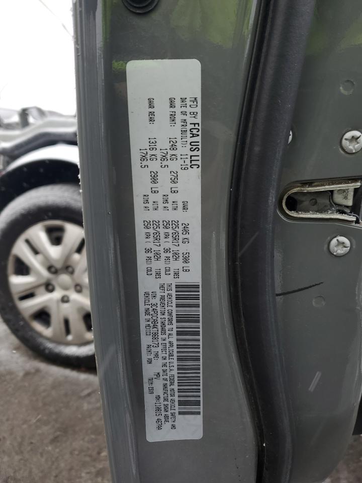 2019 Dodge Journey VIN 3C4PDCAB4KT868173 Copart auction photo, front end / mechanical damage thumbnail 14