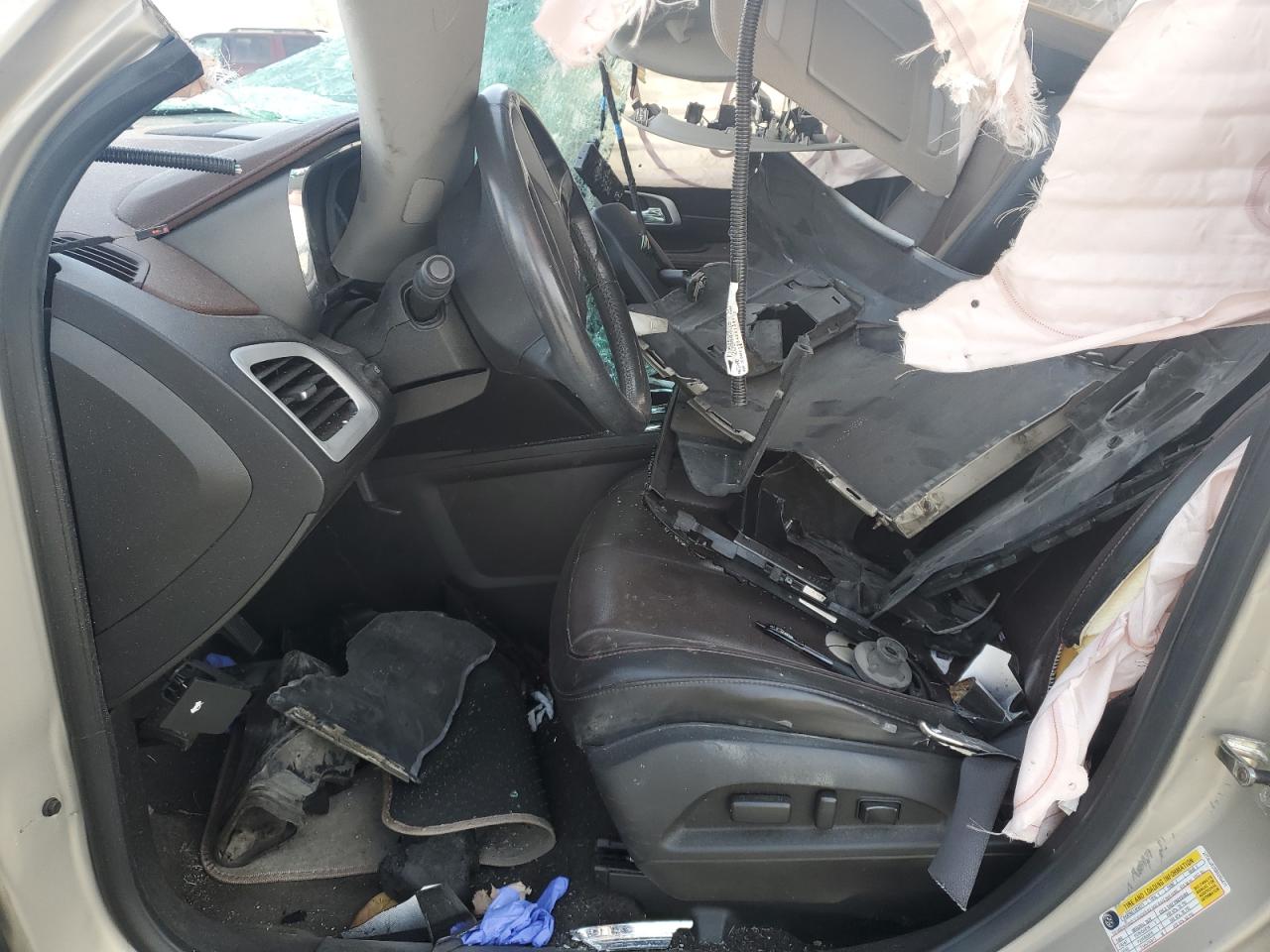 2011 GMC Terrain VIN 2CTALUEC5B6266411 Copart auction photo, rollover damage thumbnail 7