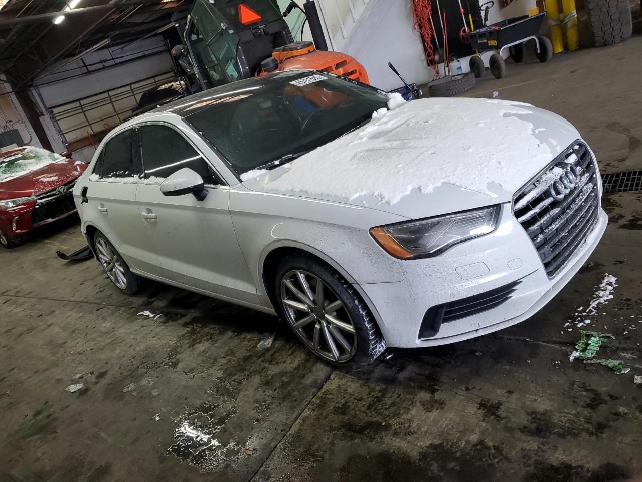 2016 Audi A3 VIN WAUE8GFF5G1042135 Copart auction photo, rear end damage thumbnail 4