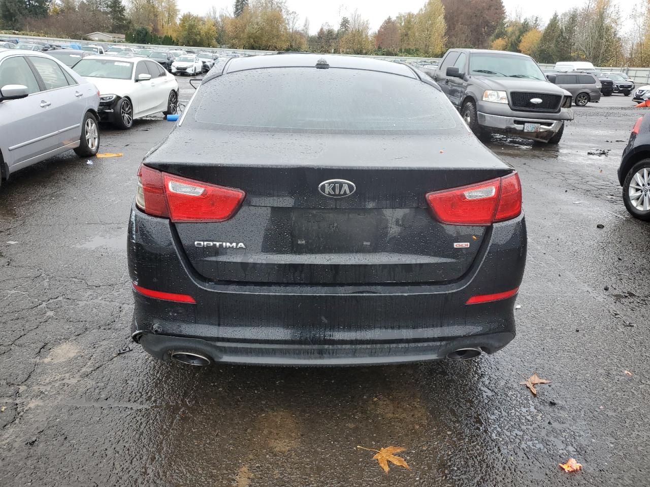 2015 KIA Optima VIN KNAGM4A72F5629340 Copart auction photo, vandalism / front end damage thumbnail 6