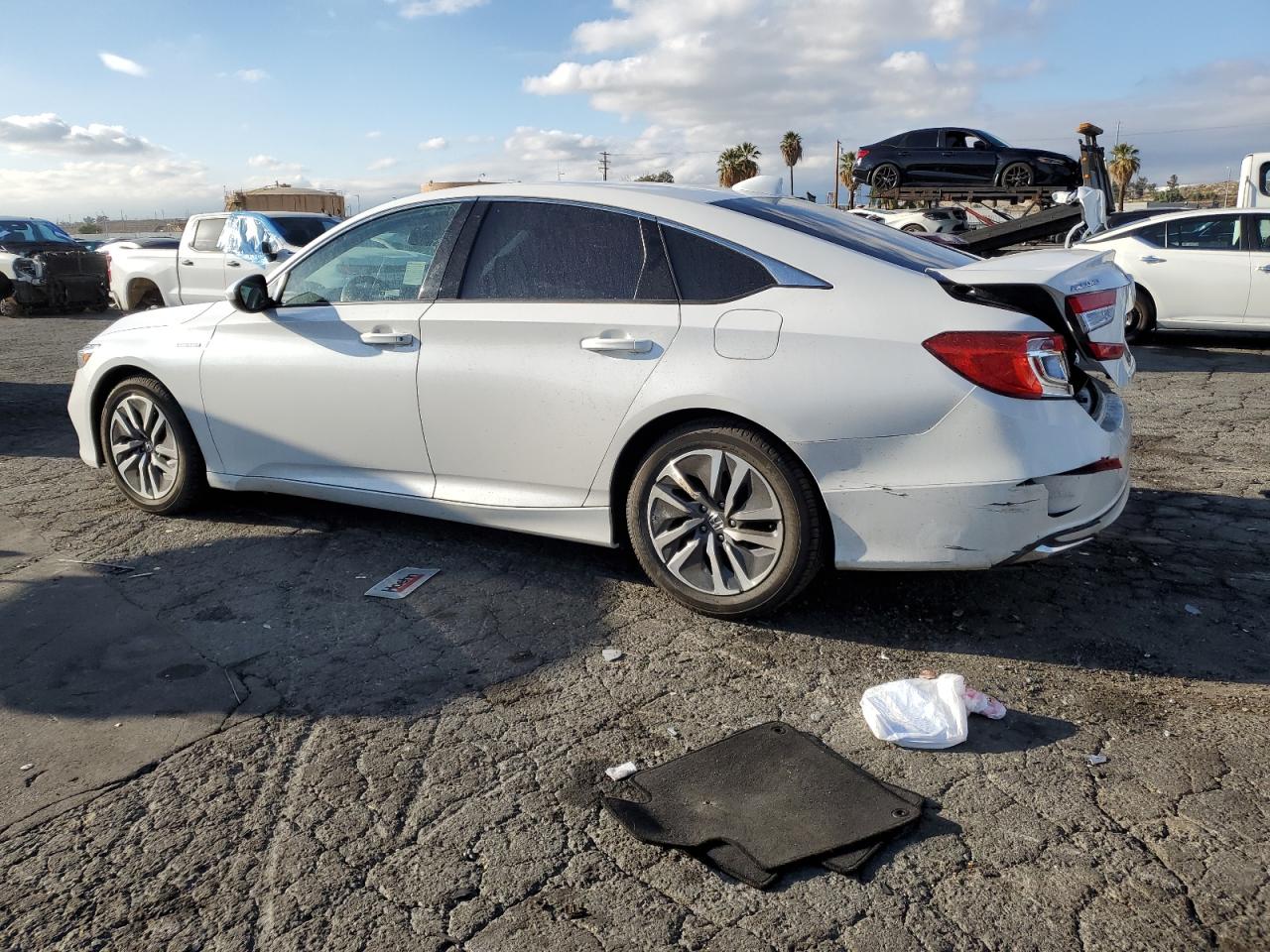 2020 Honda Accord VIN 1HGCV3F16LA009978 Copart auction photo, rear end damage thumbnail 2