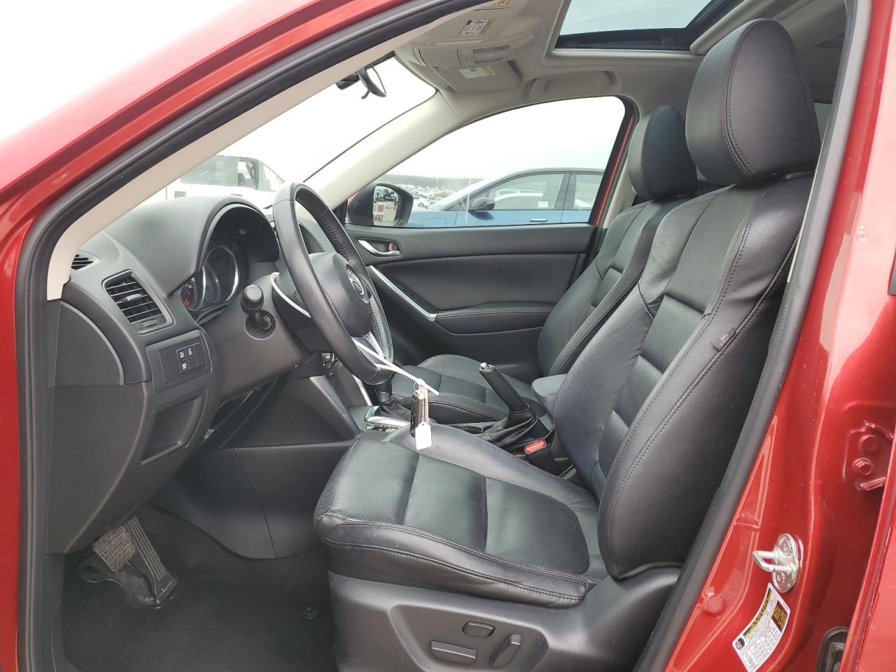 2015 Mazda CX-5 VIN JM3KE2DY7F0441856 Copart auction photo, side / rear end damage thumbnail 7