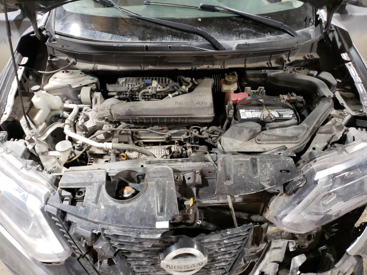 2017 Nissan Rogue VIN KNMAT2MV7HP554085 Copart auction photo, rear end / front end damage thumbnail 13